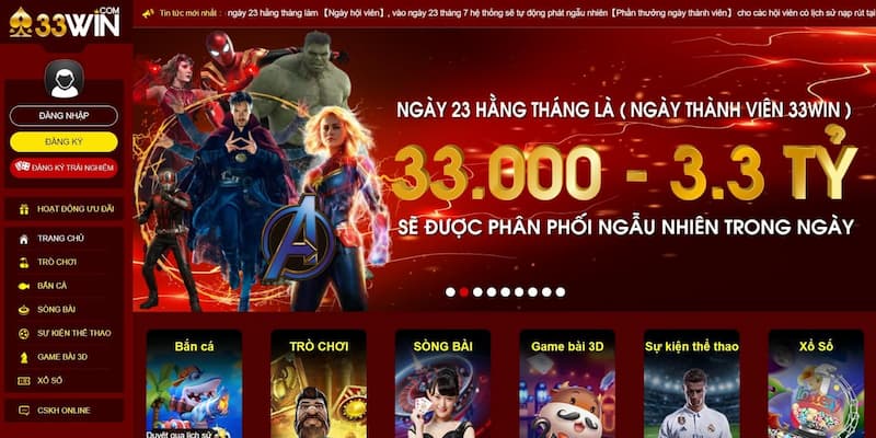 Đánh Giá Của Người Chơi Về 33win